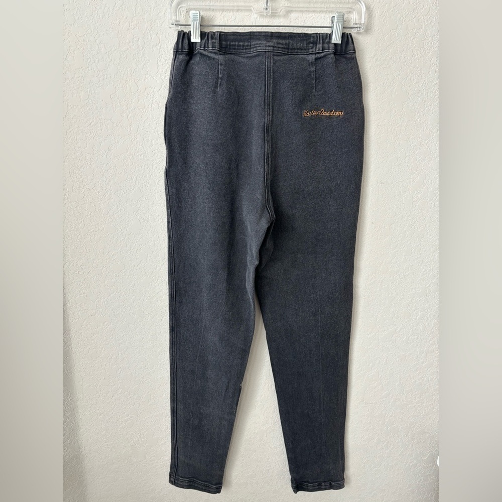 Harley Davidson Embroidered Skinny Jeans size 2 - Picture 5 of 6